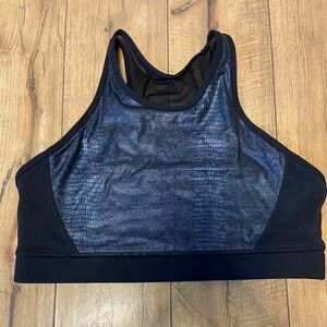 ZYIA Black and Blue Sports Bra